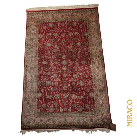 All Over Red - Silk on Silk Carpet